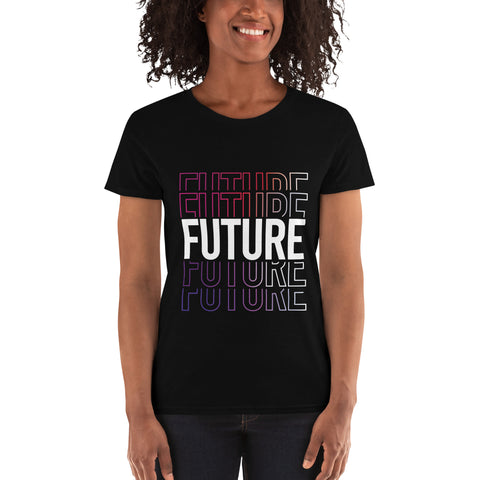 Teesafrique Sustainable Future bLK Women's short sleeve t-shirt