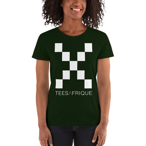 Women's short sleeve Large Logo Print t-shirt