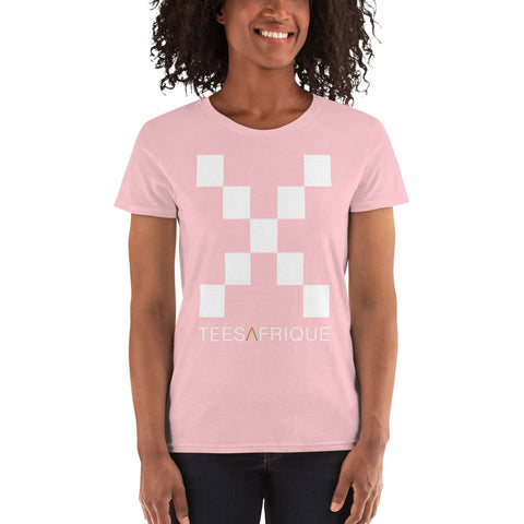 Women's short sleeve Large Logo Print t-shirt