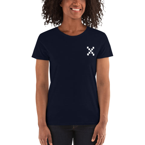 Teesafrique Sustainable Brushstroke Graphic Women's short sleeve t-shirt