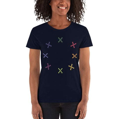 Teesafrique Sustainable Graphic Women's Short Sleeve T-Shirt