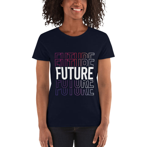 Teesafrique Sustainable Future bLK Women's short sleeve t-shirt