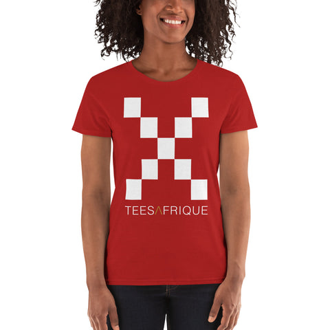 Women's short sleeve Large Logo Print t-shirt