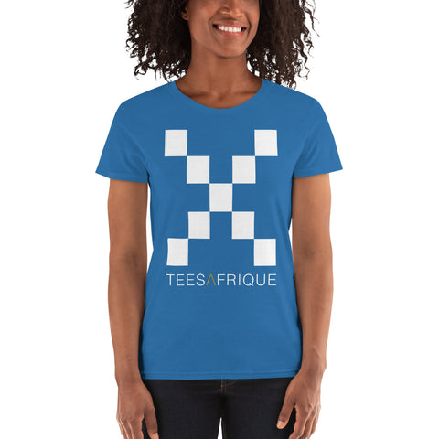 Women's short sleeve Large Logo Print t-shirt