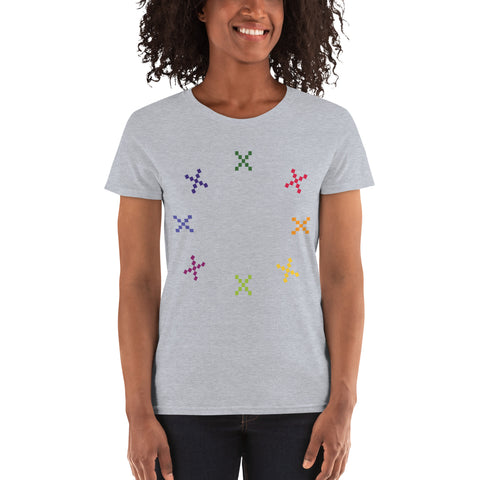 Teesafrique Sustainable Graphic Women's Short Sleeve T-Shirt