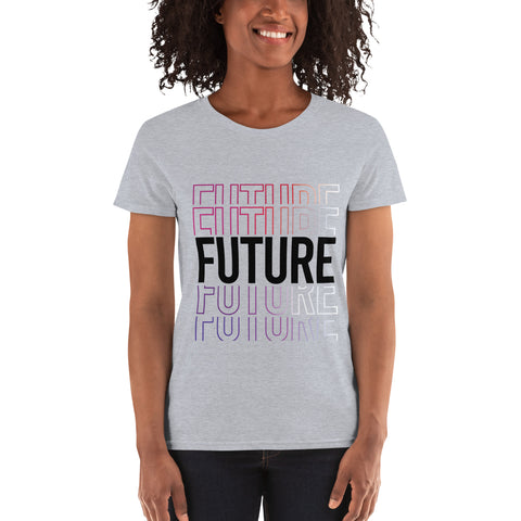Teesafrique Sustainable Future bLK Women's short sleeve t-shirt
