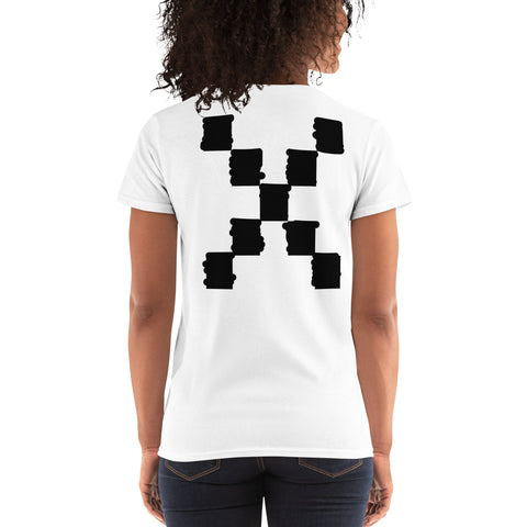 Teesafrique Sustainable Brushstroke Graphic Women's short sleeve t-shirt