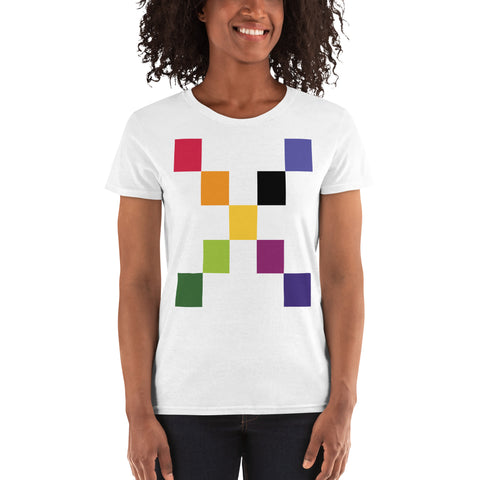 Teesafrique Sustainable Graphic Women's Short Sleeve T-Shirt