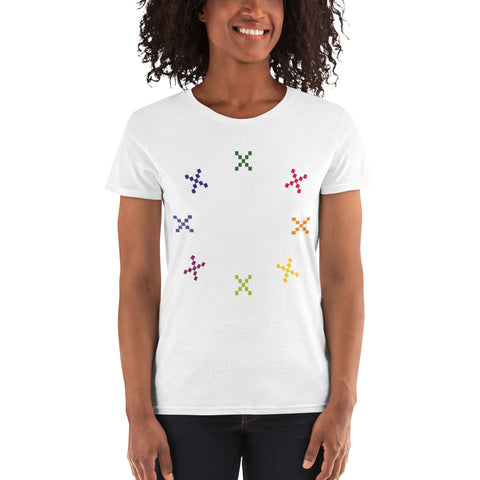 Teesafrique Sustainable Graphic Women's Short Sleeve T-Shirt