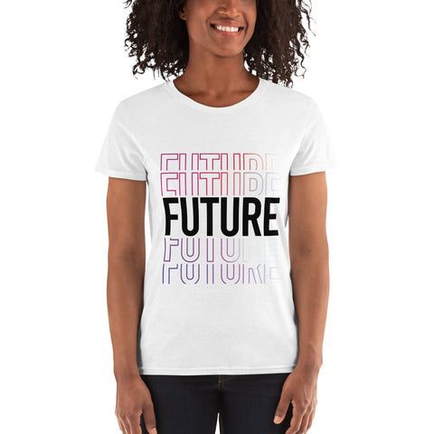 Teesafrique Sustainable Future bLK Women's short sleeve t-shirt